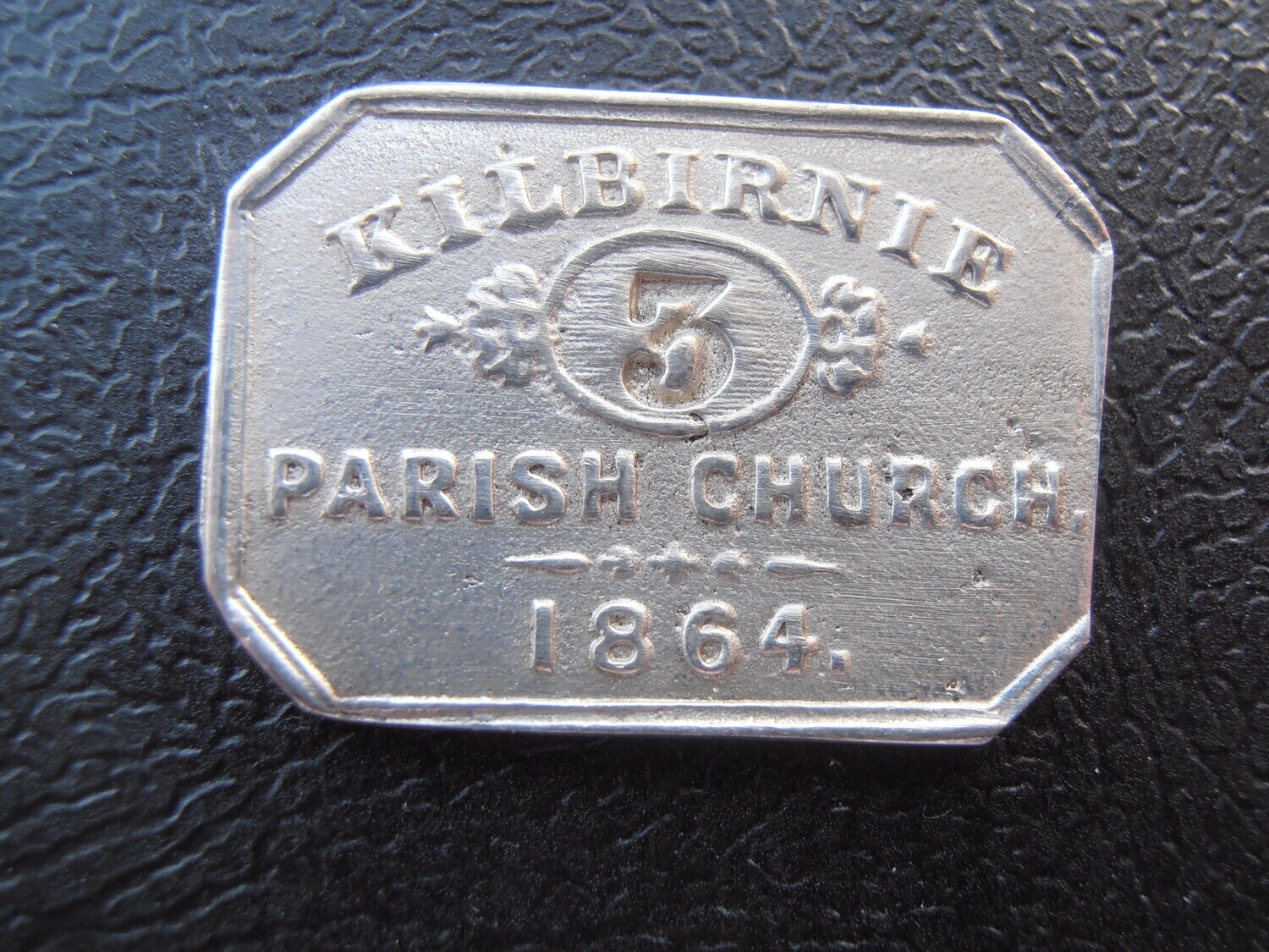 Communion Token Kilbirnie - 1864 T3