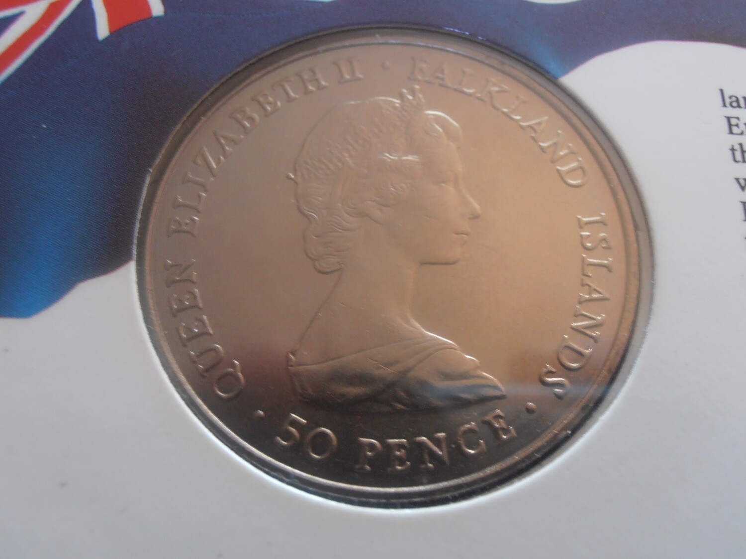 Falkland Islands 150th Anniversary Crown  -  1983