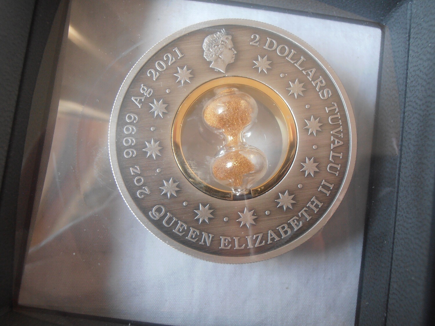 Tuvalu 2 Dollar - 2021 (Hourglass)