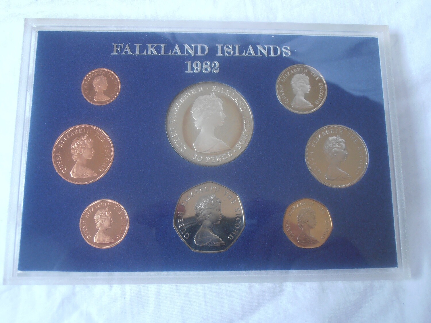 Falkland Islands Liberation Proof Coin Set - 1982
