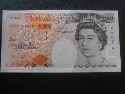Bank of England £10 - From October 1993