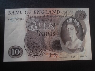 Bank of England £10 - 1971