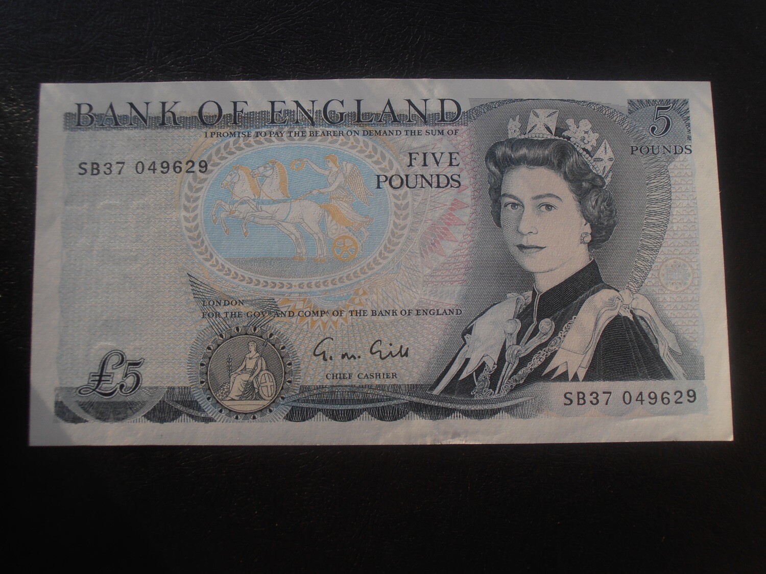 Bank of England £5 - From March 1988