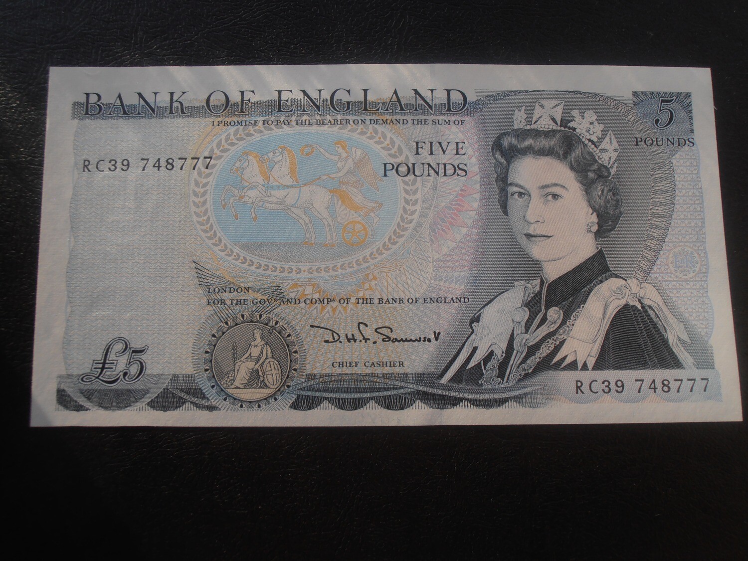 Bank of England £5 - From July 1987