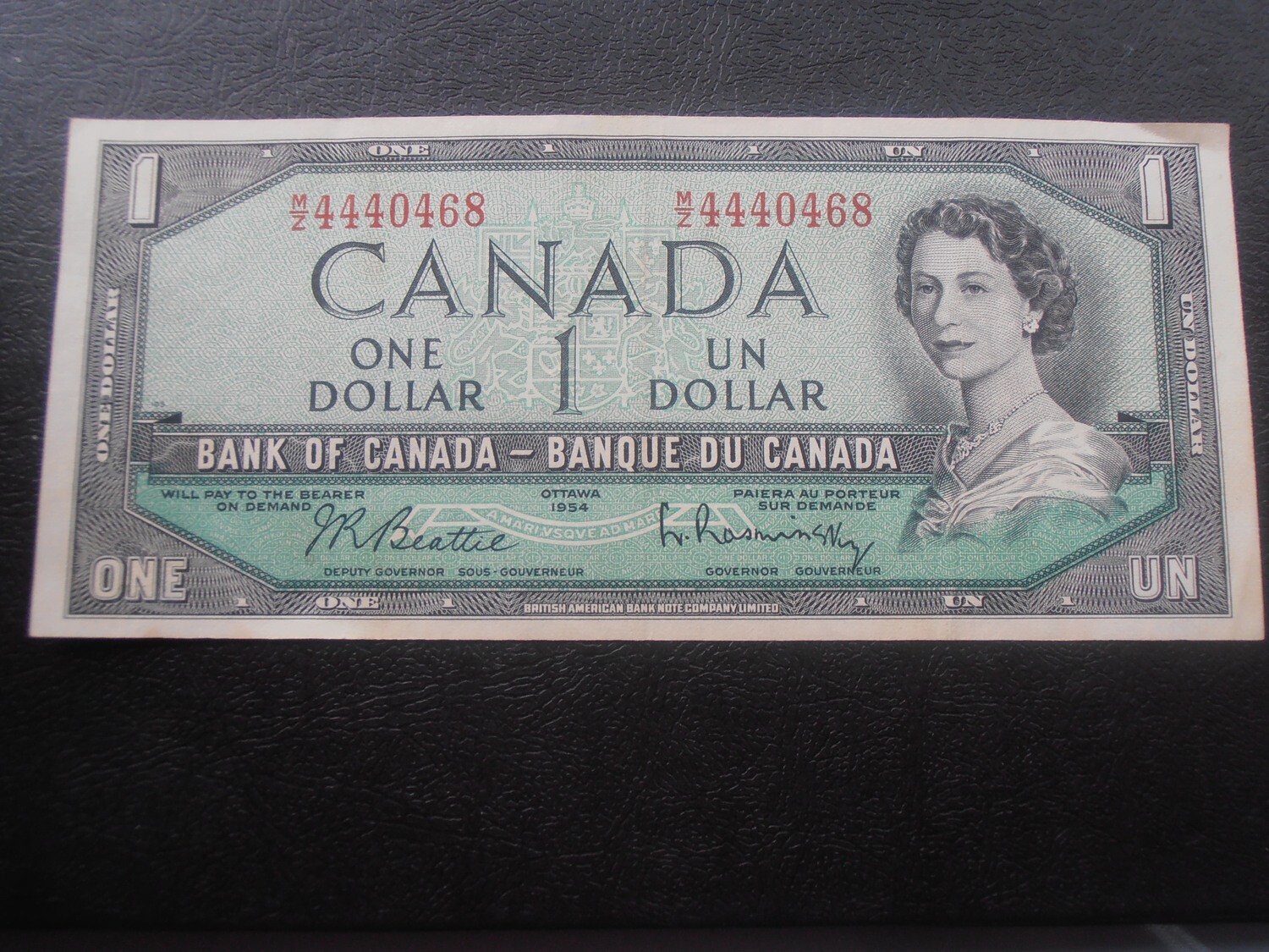 Canada Dollar - 1954