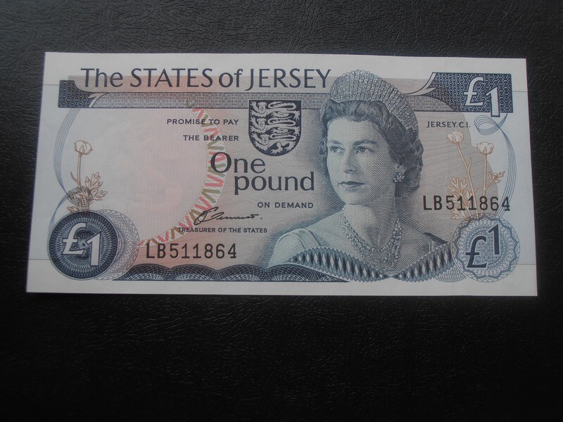 Jersey £1  -  1976