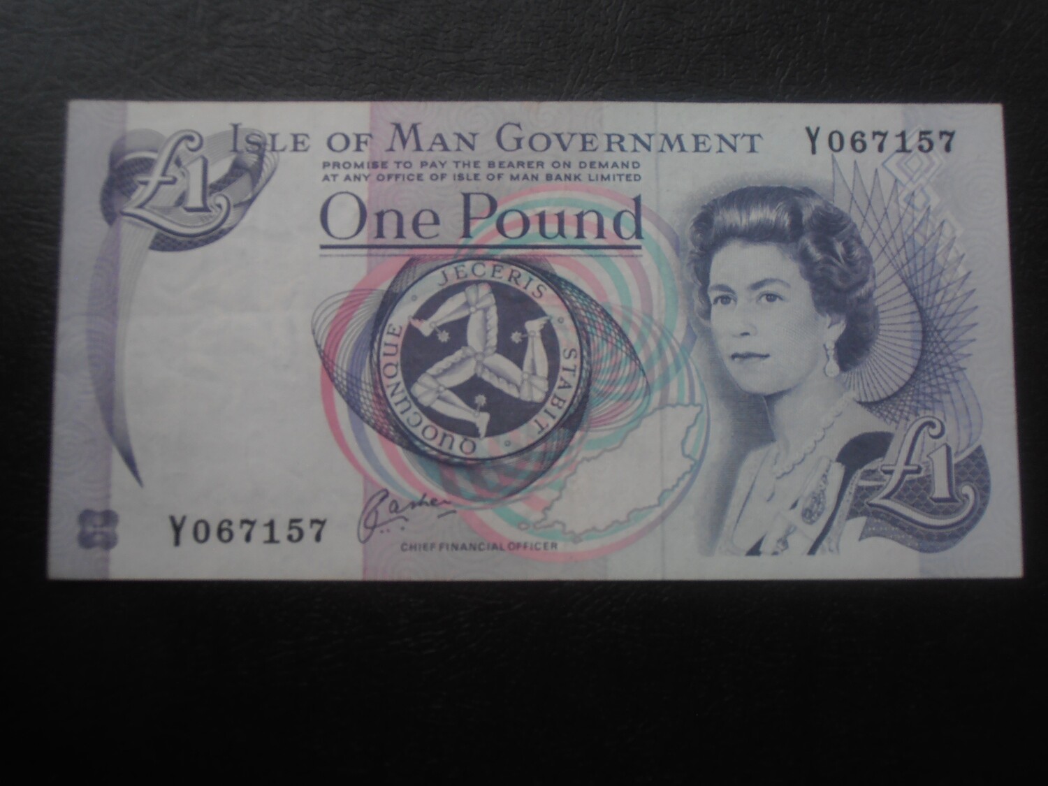 Isle of Man One Pound - (1983)