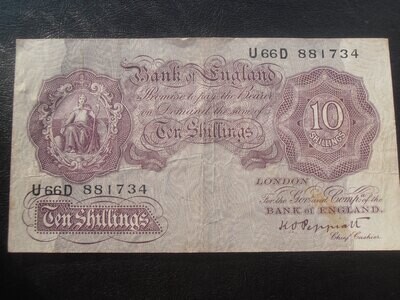 Bank of England 10/- - From October 1940