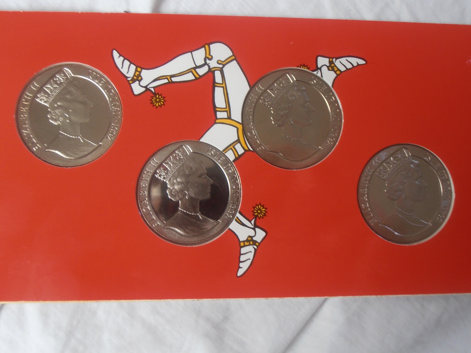 Isle of Man 4 Crown Set - 1992 (Discovery of America)