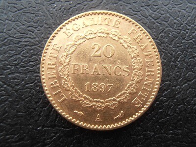 France 20 Francs - 1897