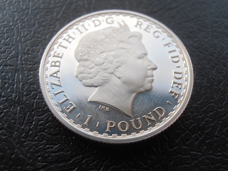 2003  -  One Pound Britannia