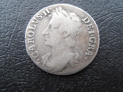 Charles II 1/8 Dollar - 1680