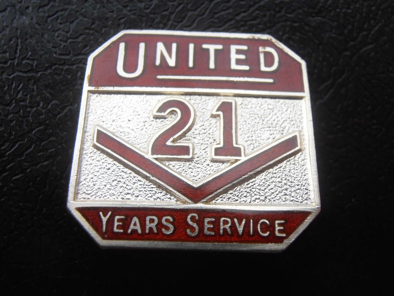 United Automobile Services 21 Year Service Badge