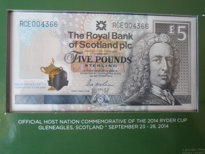 Royal Bank of Scotland £5 - 2014