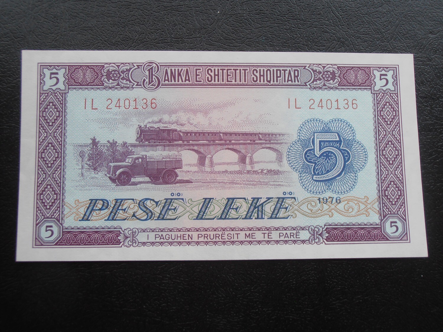 Albania 5 Leke - 1976