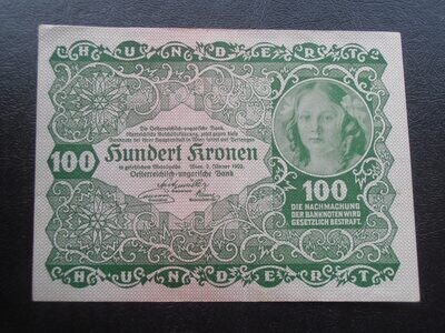 Austria 100 Kronen - 1922