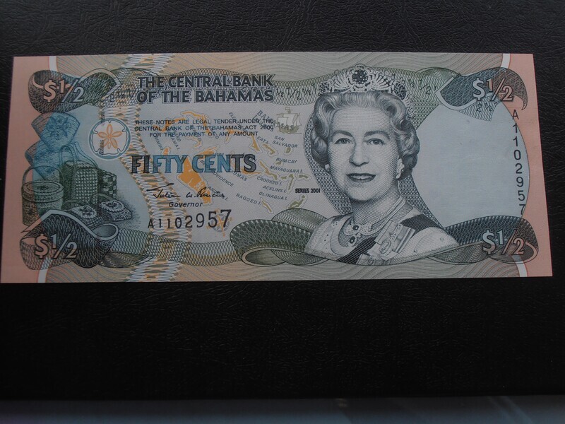 Bahamas 50 Cents - 2001