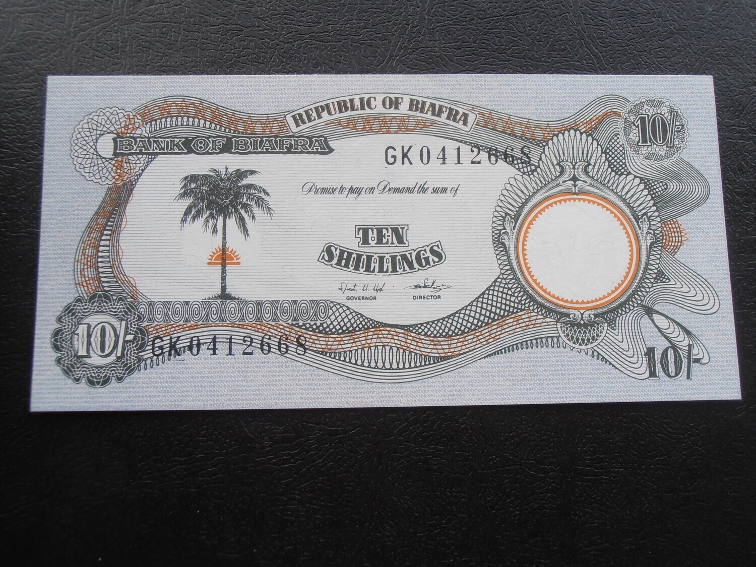 Biafra 10 Shillings - 1969-80