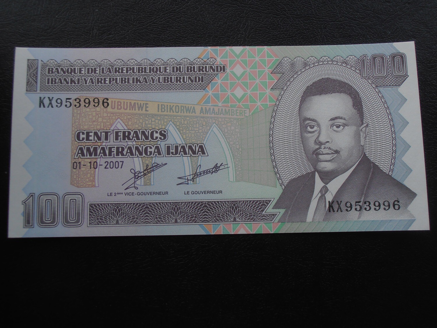 Burundi 100 Francs - 2007