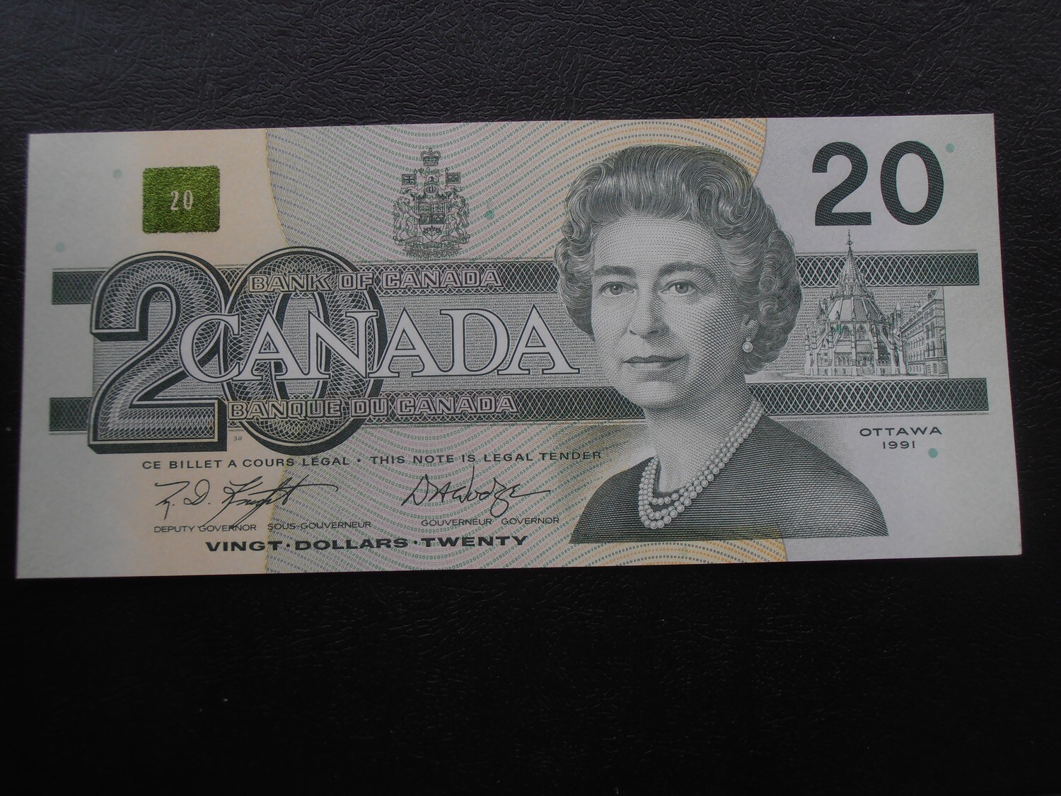 Canada 20 Dollars  -  1991