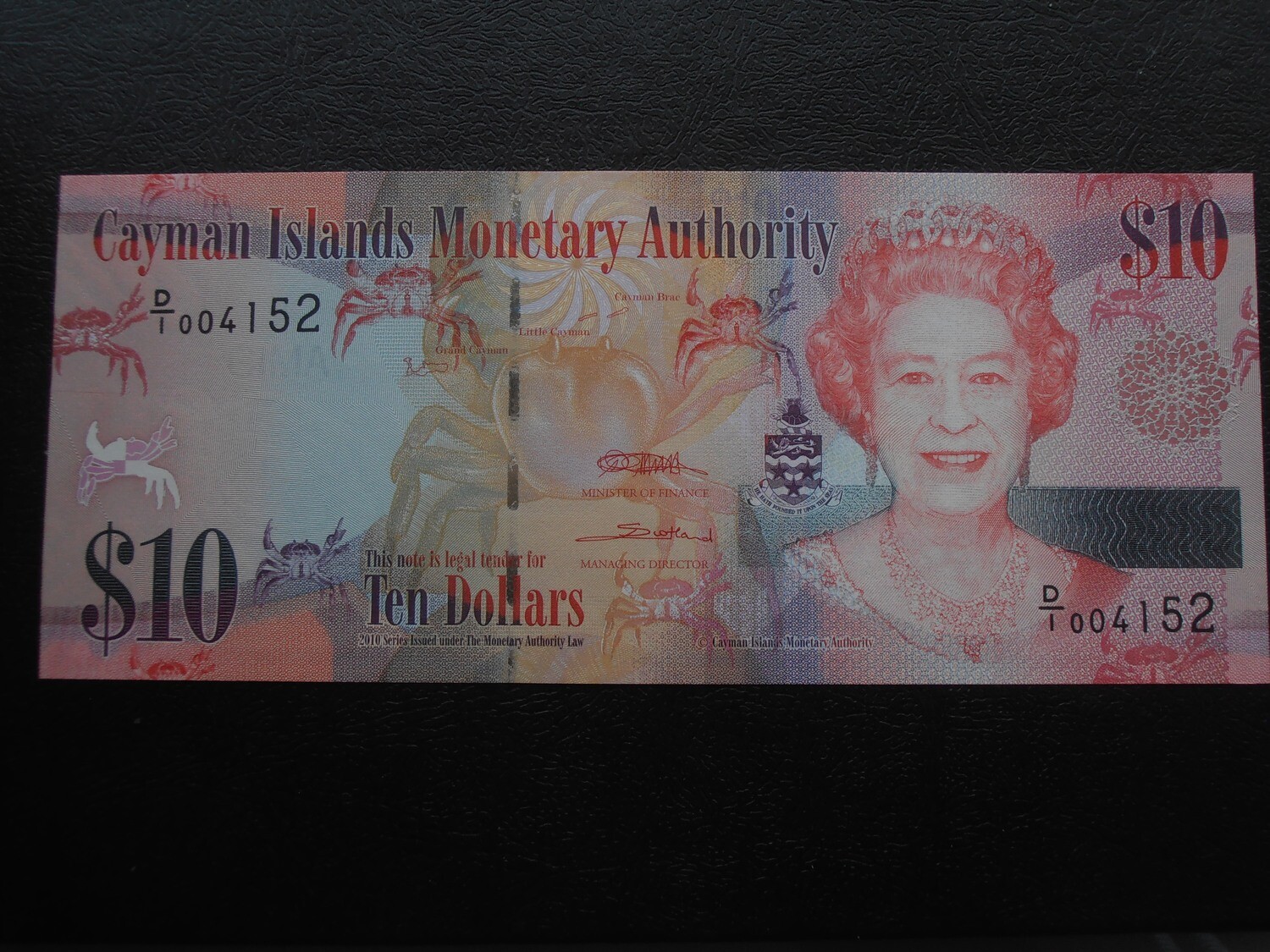 Cayman Islands 10 Dollars - 2010