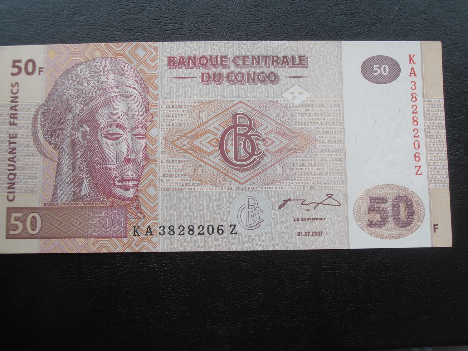 Congo Democratic Republic 50 Francs - 2007