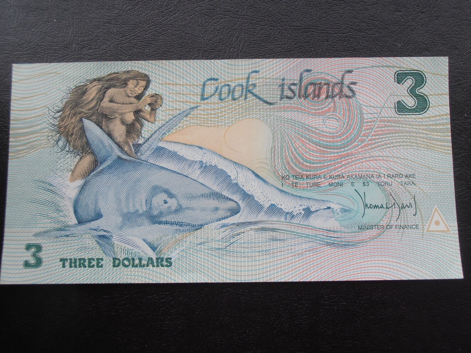 Cook Islands 3 Dollars - ND  (1987)