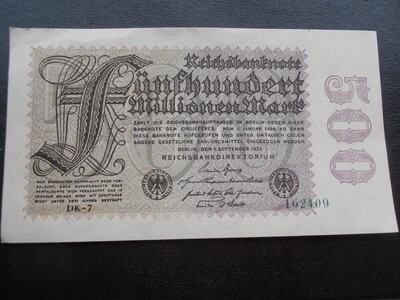 Germany 500 Million Marks - 1923