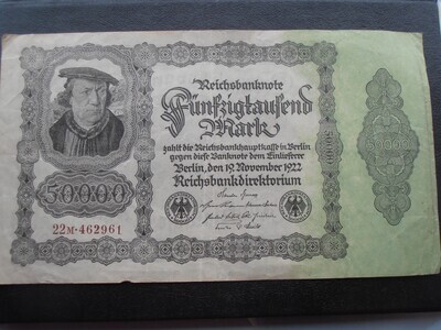 Germany 50000 Marks - 1922
