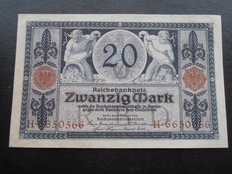 Germany 20 Marks - 1918