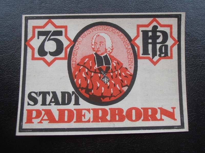 Germany Paderborn 75 Pfennigs - 1921