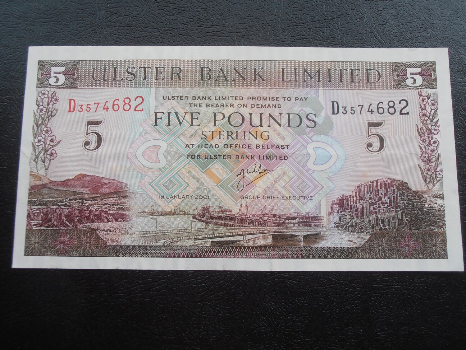 Northern Ireland £5 - 2001 (Ulster Bank)