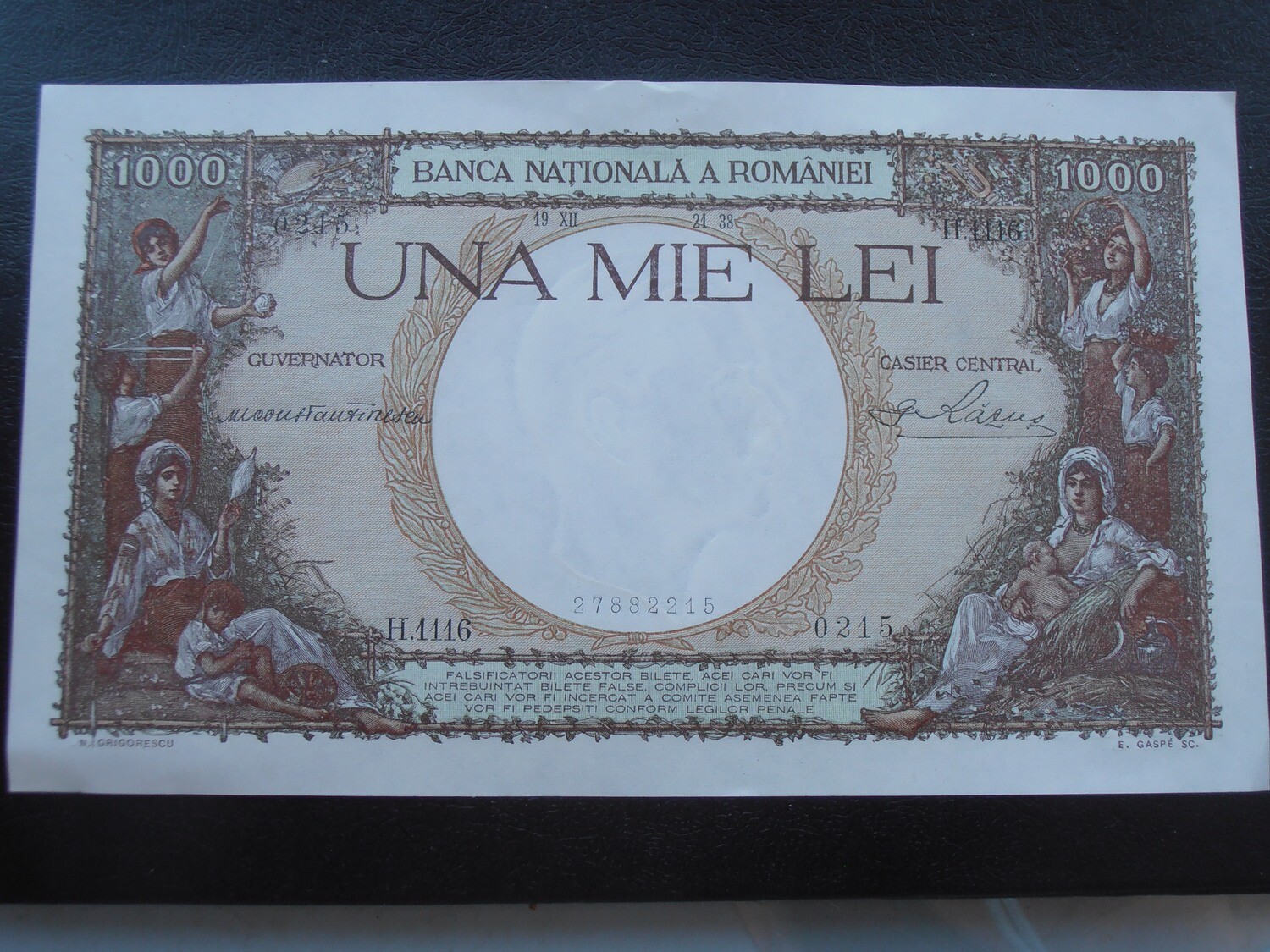 Romania 1000 Lei  -  1998