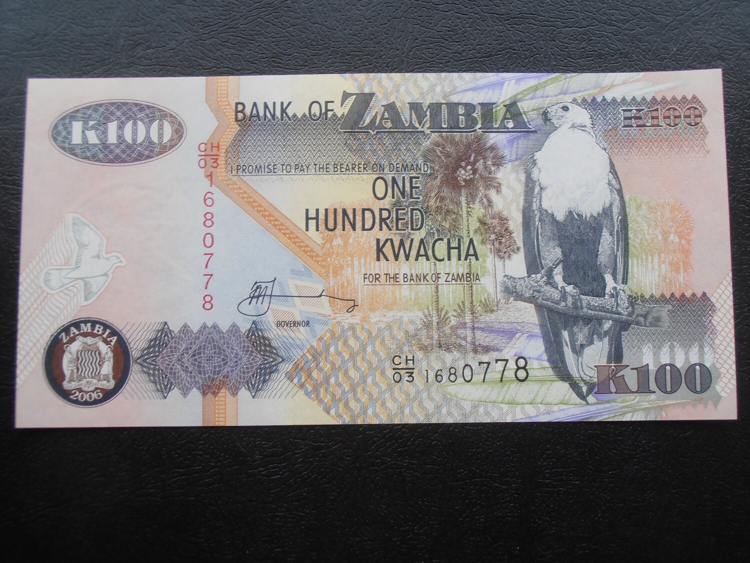 Zambia 100 Kwacha - 2006