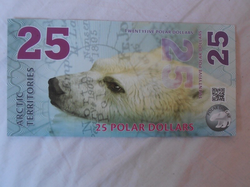 Arctic Territories 25 Dollars - 2017