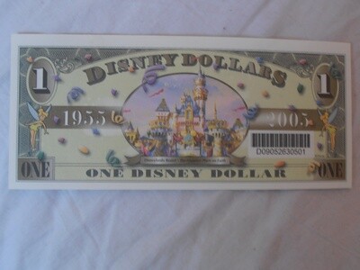 Disney 1 Dollar - 2005 (Anniversary)