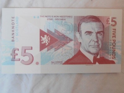 Unofficial Banknote of Scotland £5 - 2014