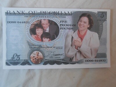 Bank of Peckham £5 - ND