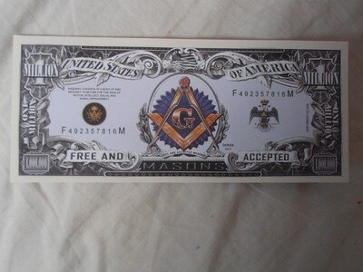 USA 1 Million - ND (Masonic)