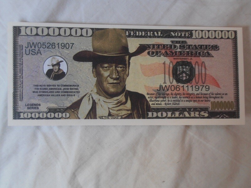 USA 1 Million - ND  (John Wayne)