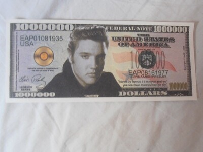 USA 1 Million - ND (Elvis Pressley)