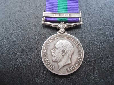 General Service Medal with Iraq Bar