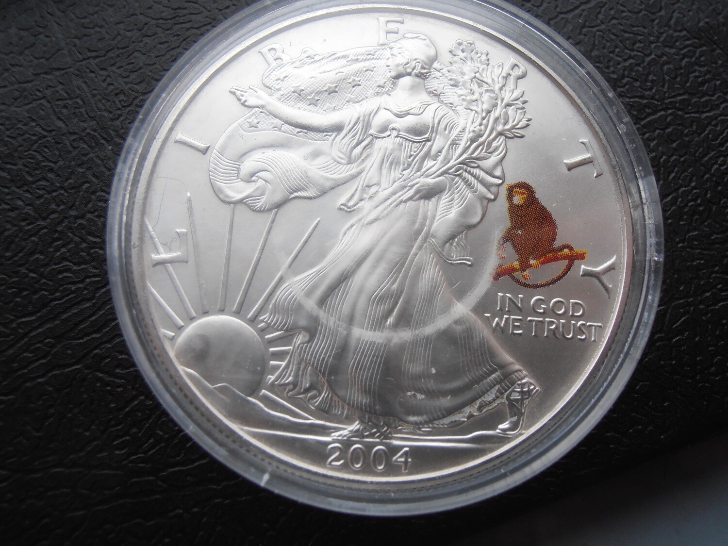 United States Silver Dollar - 2004 (Eagle) Monkey
