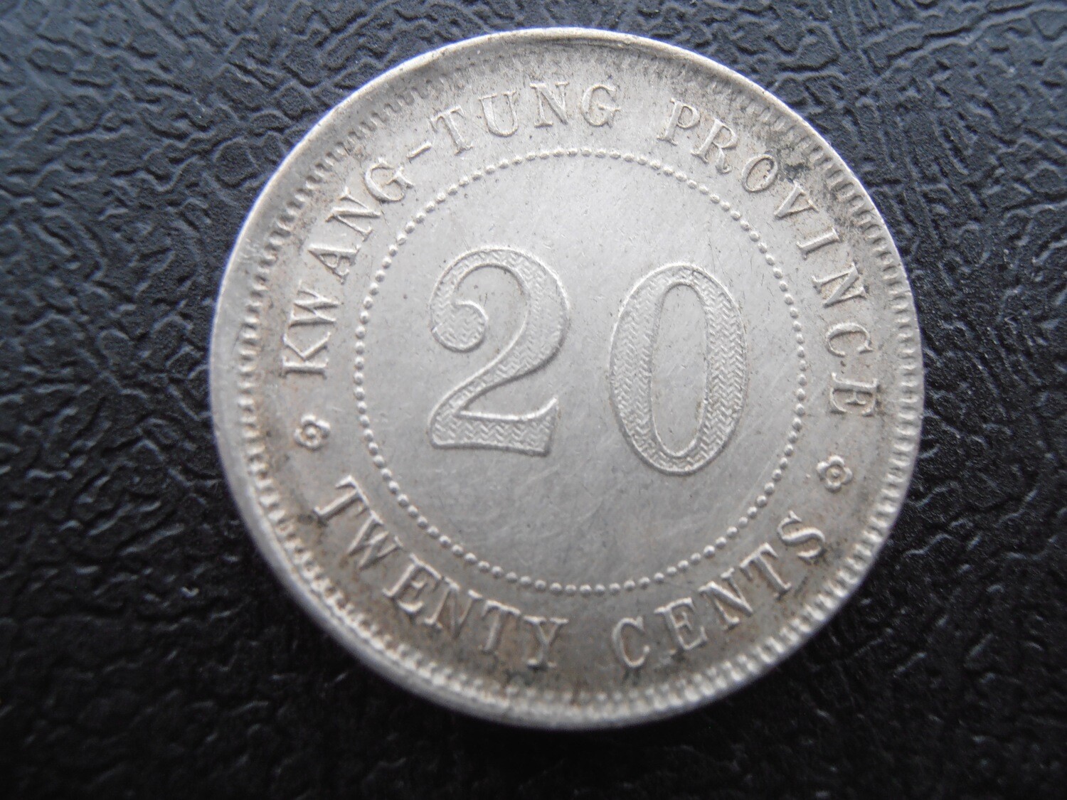 China Kwang-Tung 20 Cents 1922 Year 11