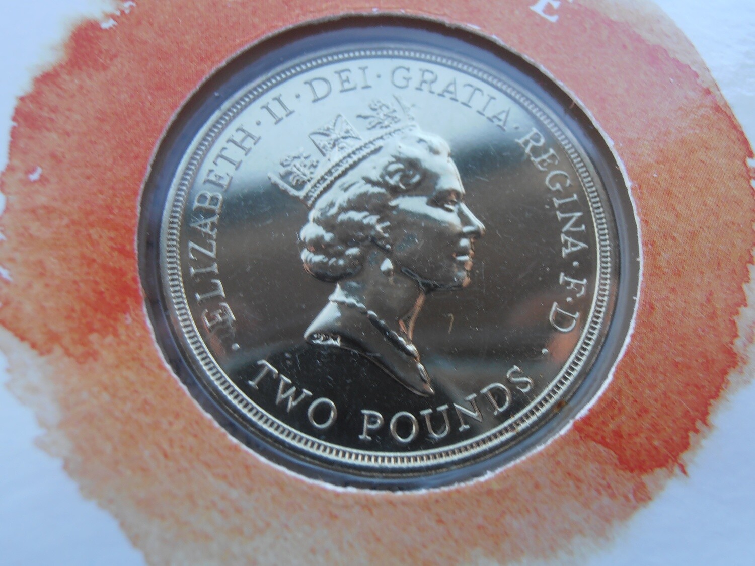 1989 £2 Uncirculated Coin  Bill of Rights