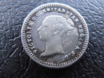 1860 - Threehalfpence