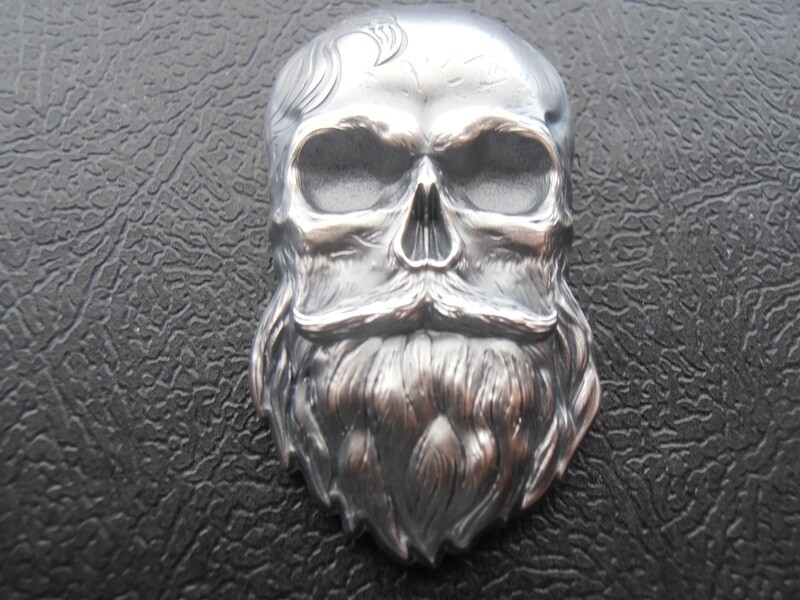 Palau 5 Dollar Silver Biker Skull - 2019