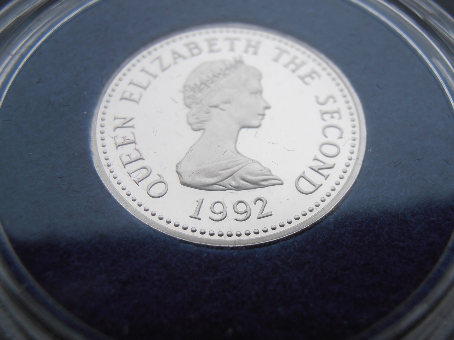 Jersey Silver Proof £1  -  1992 (The Hebe)