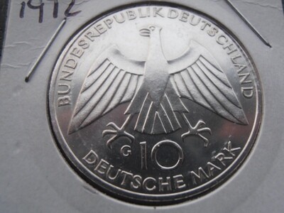 Germany 10 Marks - 1972G (Munich Olympics)