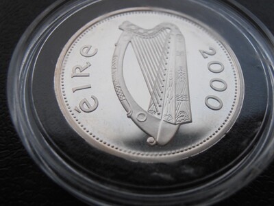 Ireland Silver Proof One Pound - 2000 (Millennium)